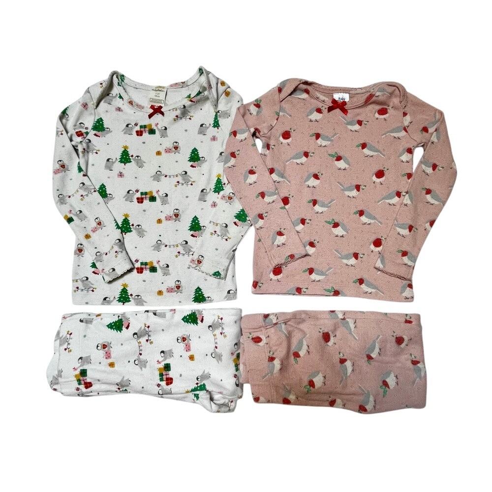 Baby Boden Two Piece Pointelle PJ Bundle Size 2/3